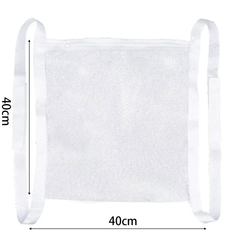 1/2PCS Mesh Shoe Drying Bag Universal Washing Machine Large Cloth Sneaker Cleaning Bag with Zipper Reusable Laundry Organization