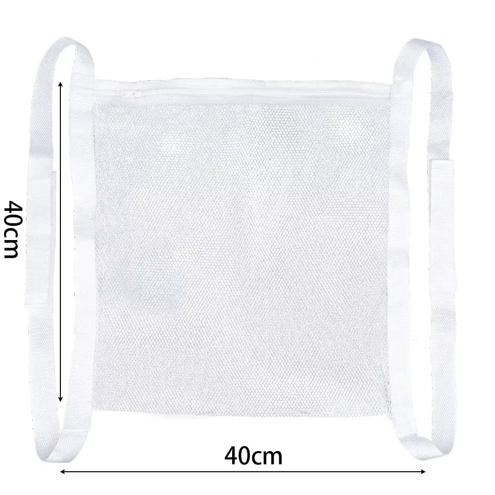 1/2PCS Mesh Shoe Drying Bag Universal Washing Machine Large Cloth Sneaker Cleaning Bag with Zipper Reusable Laundry Organization