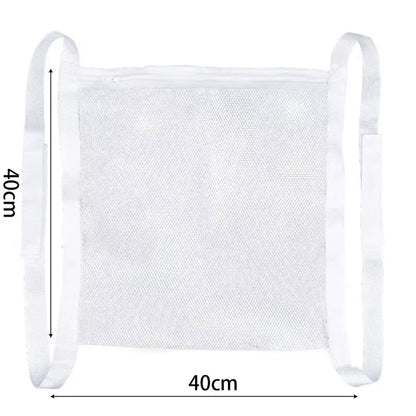 1/2PCS Mesh Shoe Drying Bag Universal Washing Machine Large Cloth Sneaker Cleaning Bag with Zipper Reusable Laundry Organization