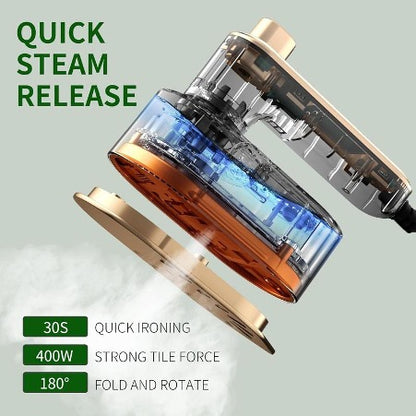 Mini travel steam iron